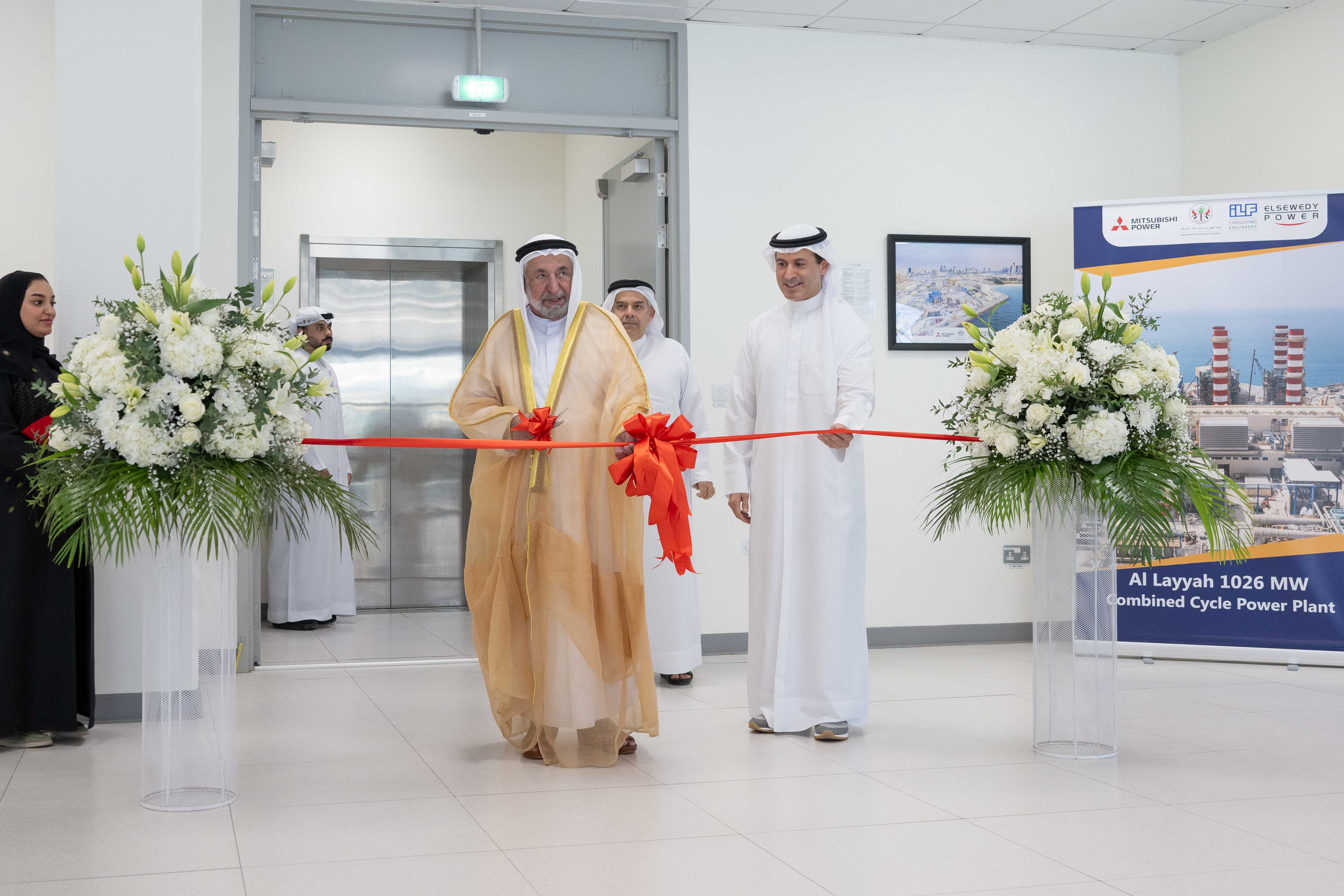 Sharjah Ruler inaugurates the new expansion of Al Layyah Power and Water Desalination Plant