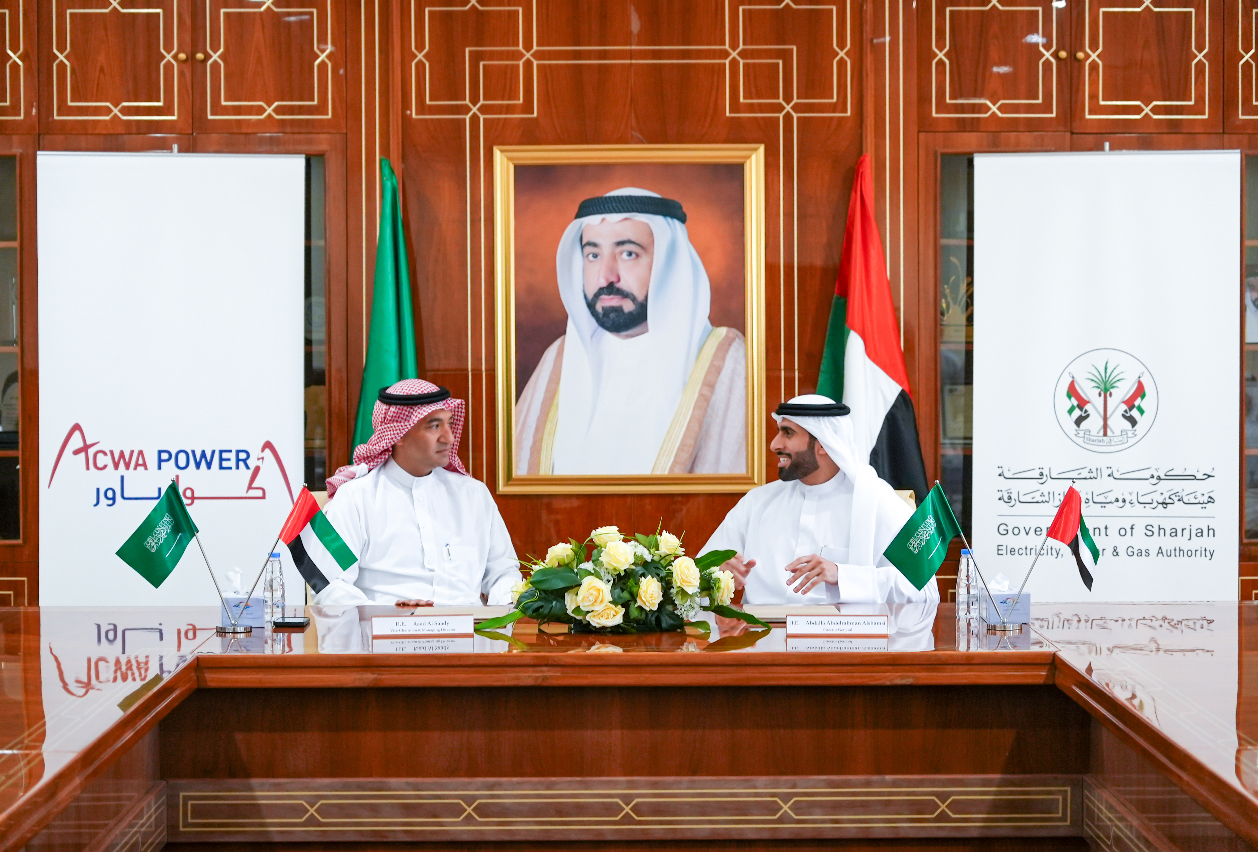 Sharjah Electricity, Water, and Gas Authority and ACWA Power sign an agreement to establish Sharjah's first independent water desalination plant